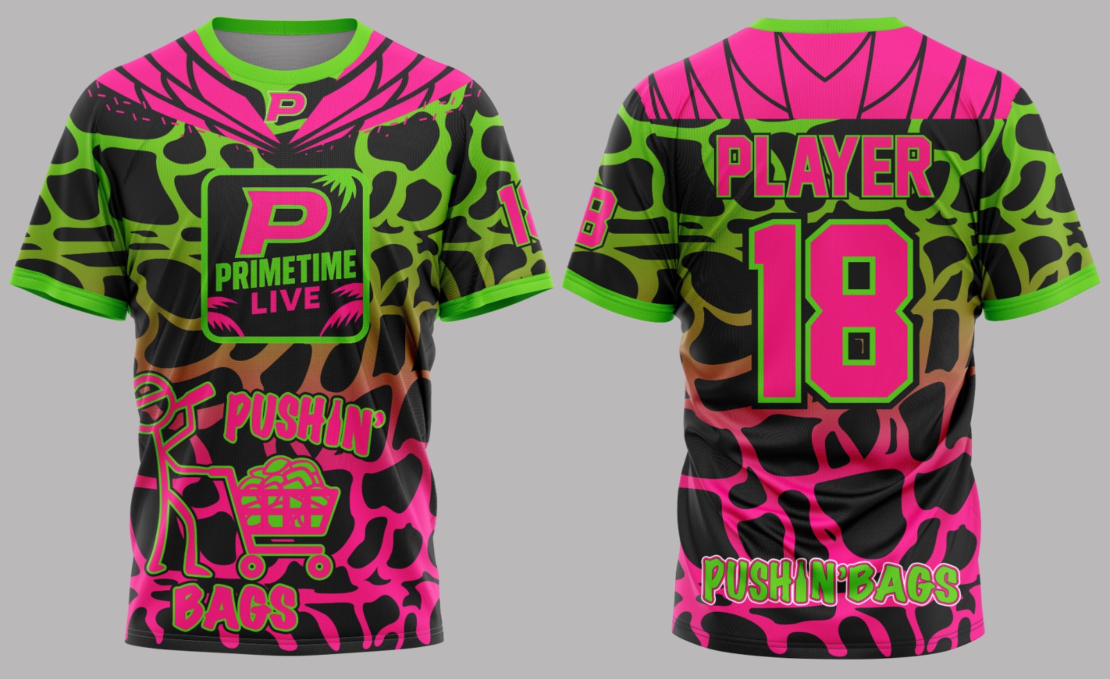 Sublimation t-shirt sample 4