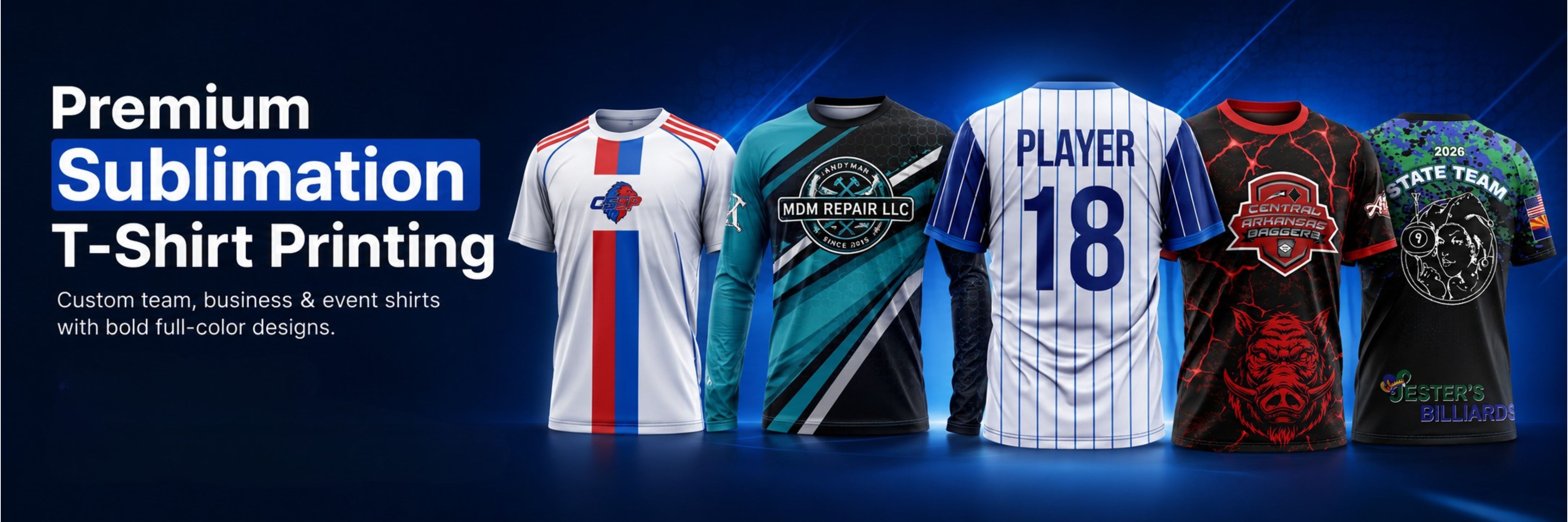 Sublimation T-Shirt Banner